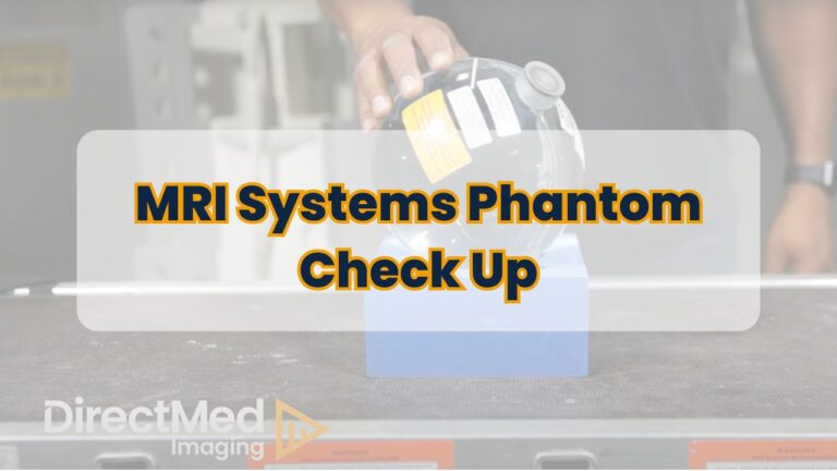 MRI Systems Phantom Check Up