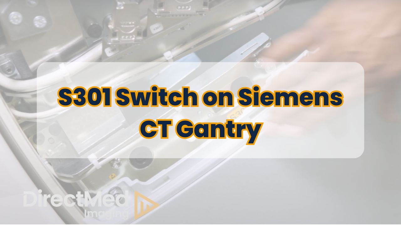 S301 Switch on Siemens CT Gantry