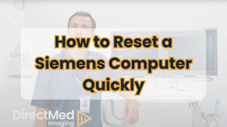 How to Reset a Siemens Computer Quickly