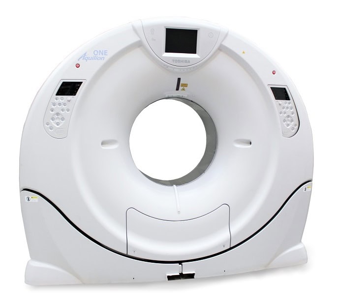Toshiba Aquilion One CT scanner. LBN Medical.