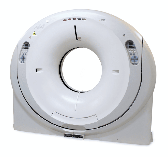 Toshiba Aquilion 64 ct scanner. LBN Medical.