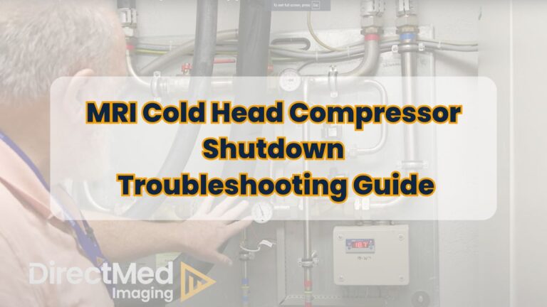 MRI Cold Head Compressor Shutdown Troubleshooting Guide